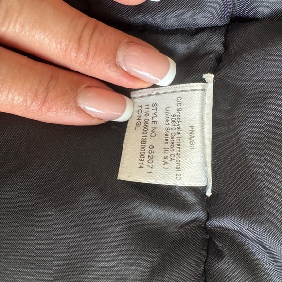 Puma Vintage Performance Jacket Black and White Full-Zip Size Medium - Picture 15 of 17